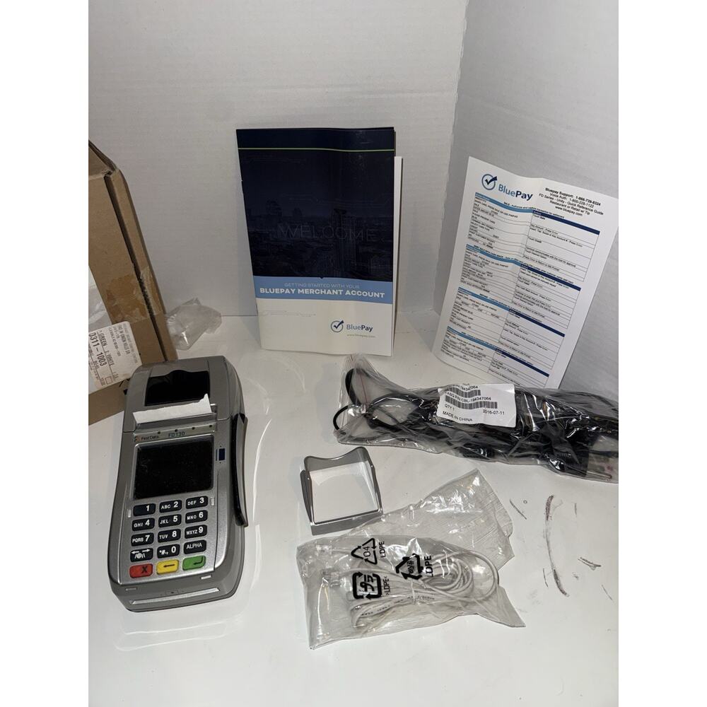 First Data FD130 EMV NFC Dial/IP Credit Card Machine - Picture 10 of 10